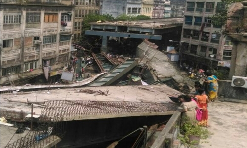 At least 14 dead, 70 injured in India flyover collapse