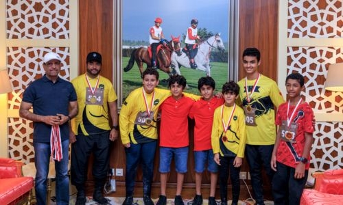 Children of His Highness Sheikh Nasser have been crowned Children of His Highness Sheikh Khalid have been crowned Junior Race Champions 