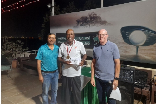 Golf Star Nasser Yaqoob Continues Winning Streak at Awali Golf Club Tournament