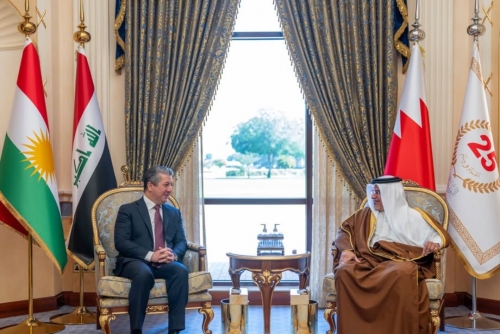 HRH the Crown Prince and Prime Minister meets with the Prime Minister of the Kurdistan Region of Iraq