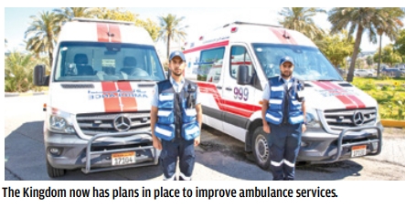 French delegates review ambulance services