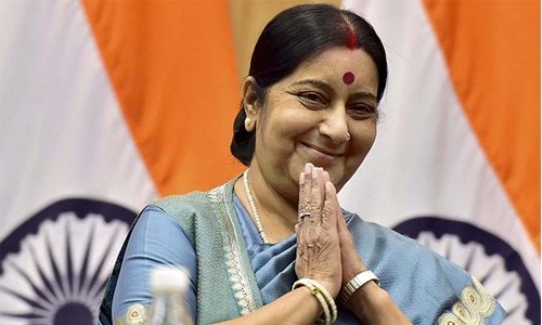 Sushma Swaraj thanks Bahrain for rescuing Indian girl