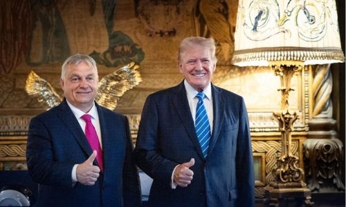 Hungary’s Orban meets Trump after NATO summit