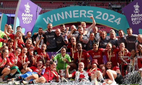 ‘History makers’ Man Utd crush Spurs to lift Women’s FA Cup for first time