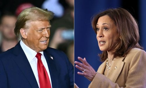 Final US campaign blitz for Harris and Trump