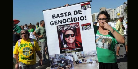 Brazil street protests demand Rousseff impeachment