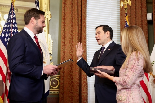 Marco Rubio Sworn in as 72nd U.S. Secretary of State 