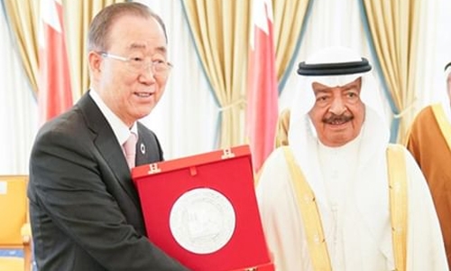 Ex-UN chief lauds HRH Premier’s sustainable development vision