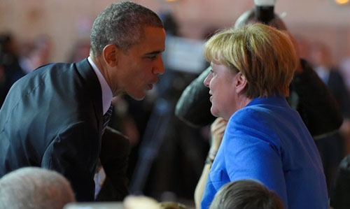 Obama hails Turkey-bound Merkel's 