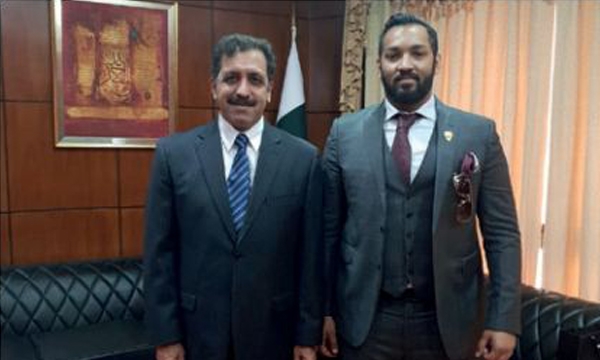 Brave CF President meets Pakistan Ambassador