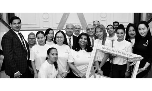 Gulf Hotel Bahrain joins the fight against breast cancer