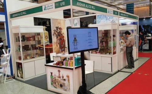 Asgharali Perfumes participates in Cosmobeaute Indonesia expo 