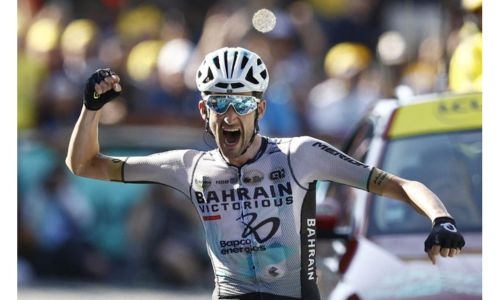 Bahrain Victorious’ Poels triumphs in Tour stage