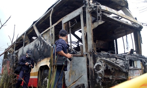 10 South Korean children die in fiery China bus crash