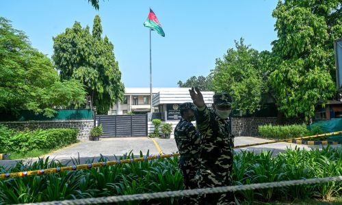 Afghan embassy in India suspends operations