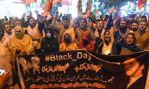 No sign of mass Pakistan protests after ex-PM Khan's jailing