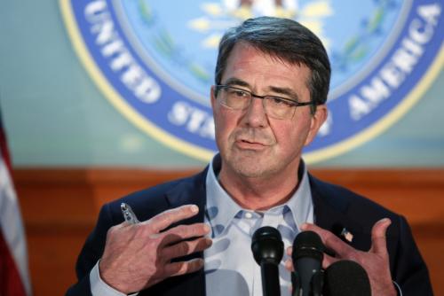 Pentagon chief says US not leaving Afghanistan
