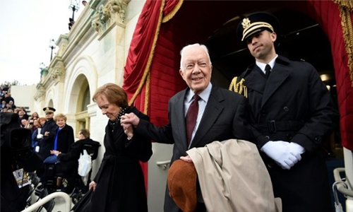 Jimmy Carter hospitalised for procedure to relieve brain pressure