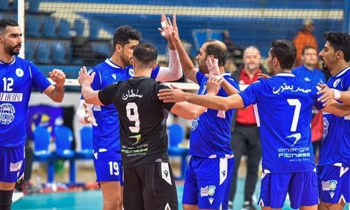Nasser make it three wins in a row in Arab clubs volleyball