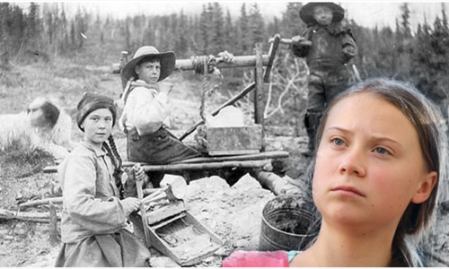 Is Greta Thunberg a time traveller?