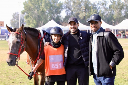 Royal Humanitarian Foundation Secretary-General visits Endurance Race riders