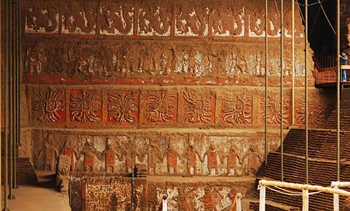 1,500-year-old frieze found at Peru shrine