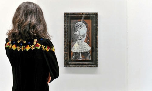Picasso painting with 25,000  owners on show in Geneva