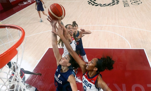 US power into Olympic basketball final