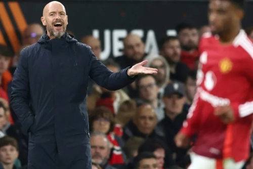 Ten Hag frustrated by costly mistake in Man Utd’s Europa draw with Twente