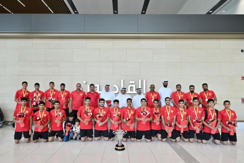 Bahrain welcomes victorious Junior Handball team