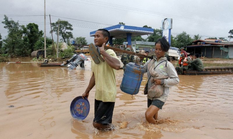 Laos ravaged by collapse