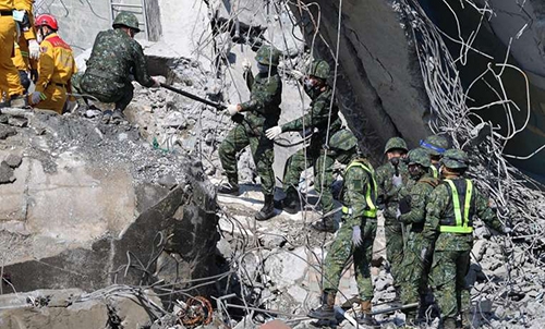 Taiwan to seize assets of collapsed building developer