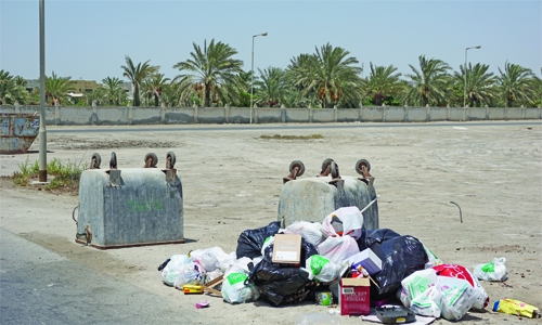 Waste chaos hits town