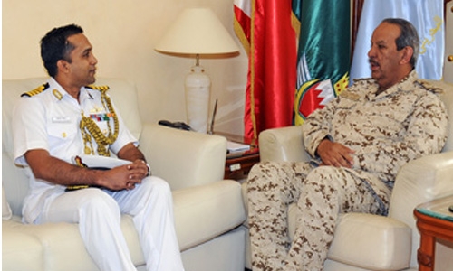  BDF Chief meets Indian Military Attaché