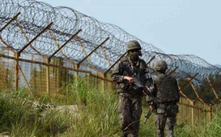 South Korea ramps up border security after landmine attack