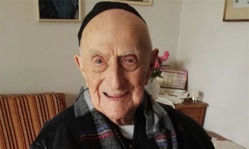 World's oldest man turns 113, readies for Bar Mitzvah