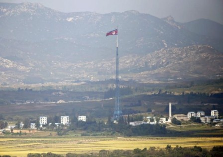 North Korea denies role in landmine attack