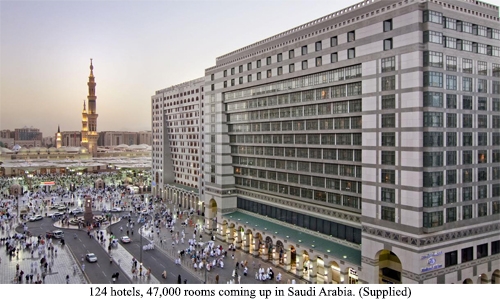 124 hotels, 47,000 rooms coming up in Saudi Arabia