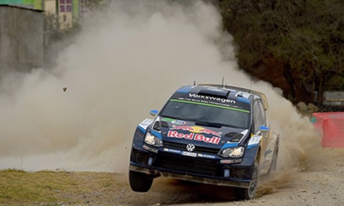 Latvala leads flagging Ogier in Mexico