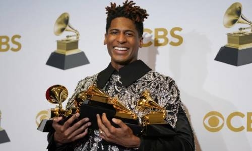 Jon Batiste tops Grammys; Silk Sonic soars, Rodrigo crowned