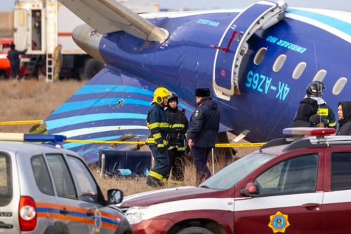 Probe suggests Azerbaijan plane crashed due to 'physical external interference'