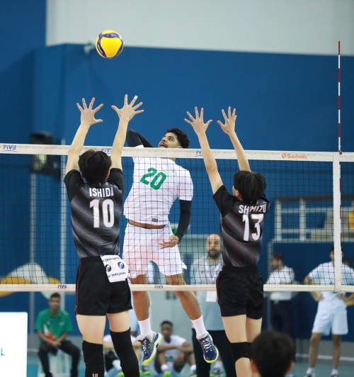 U18 Volleyball: Japan Defeats Saudi Arabia