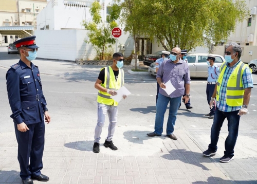 Southern Governorate conducts safety visits at labour accommodations