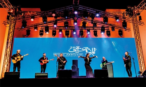 Mario Reyes brings up gypsy music at the Bahrain International Music Festival 