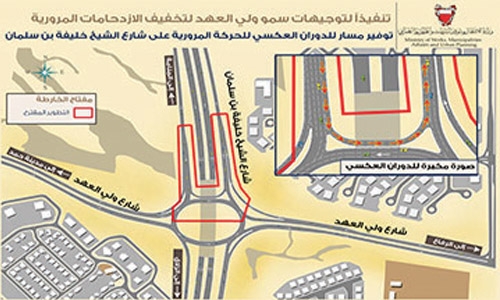 Roundabout work begins from today 