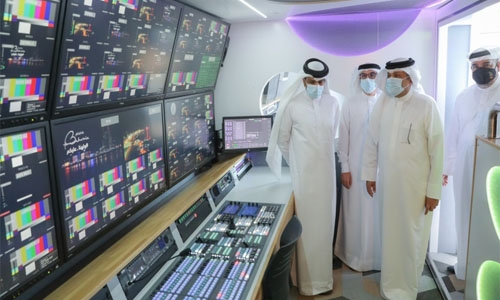 Bahrain Information Ministry inaugurates two new high technology vehicles to improve media coverage