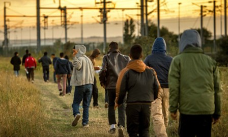 Failing to reach Britain, migrants settle for France