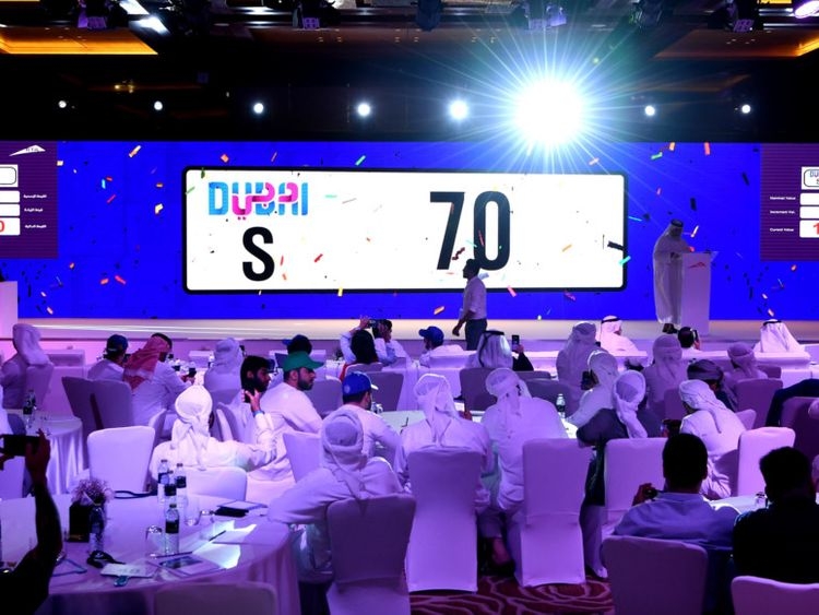 RTA open auction for plates fetches Dh19.7m