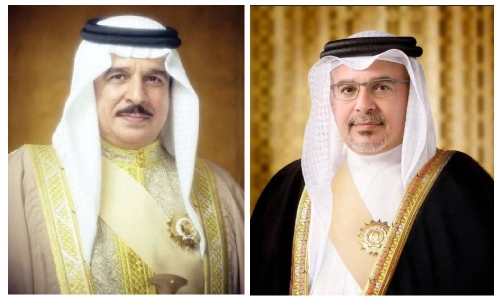 HM King Hamad and HRH Prince Salman exchange New Hijri Year greetings