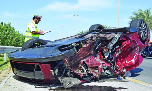 Bahraini youth killed in accident